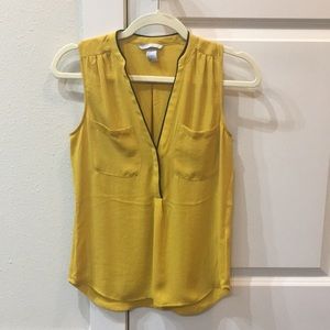 H&M  yellow blouse